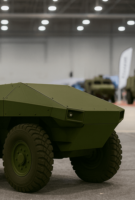 Front Page 1st image Front of UGV